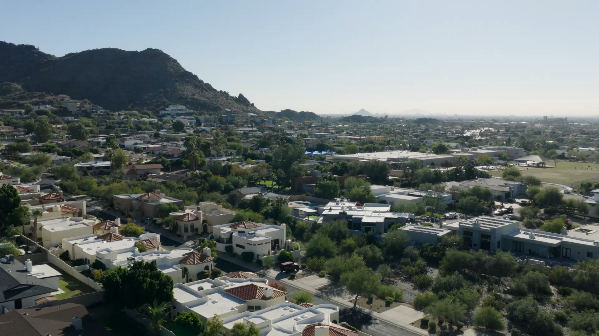 Phoenix, Arizona aerial view